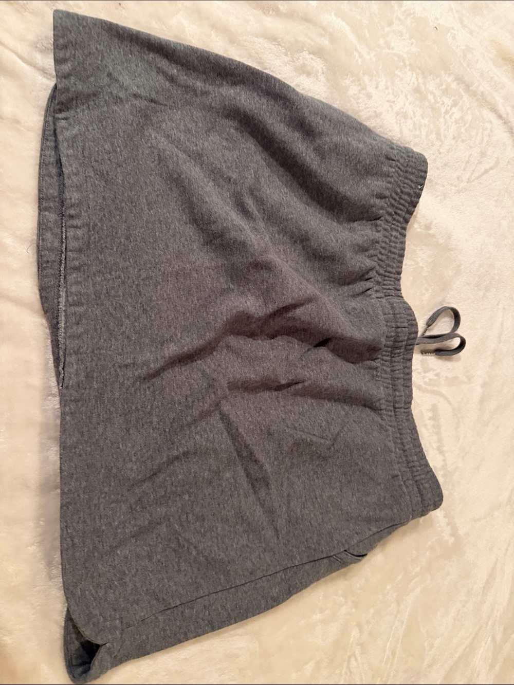 Maurices Heather Gray Fleece Skirt with Cozy Lining - Picture 4 of 4
